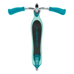 Monopattino Globber Flow 125 Regolabile Verde Acqua Adatto Per Bambini 5 7 Anni