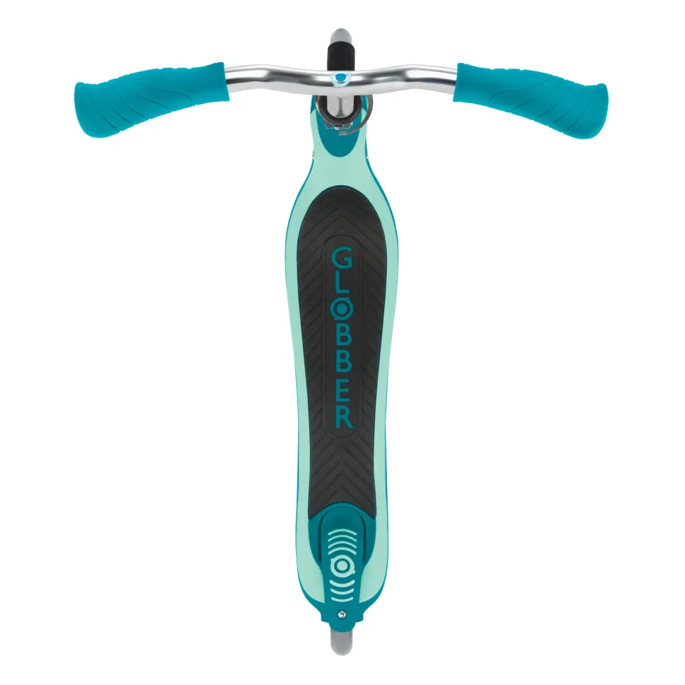 Monopattino Globber Flow 125 Regolabile Verde Acqua Adatto Per Bambini 5 7 Anni