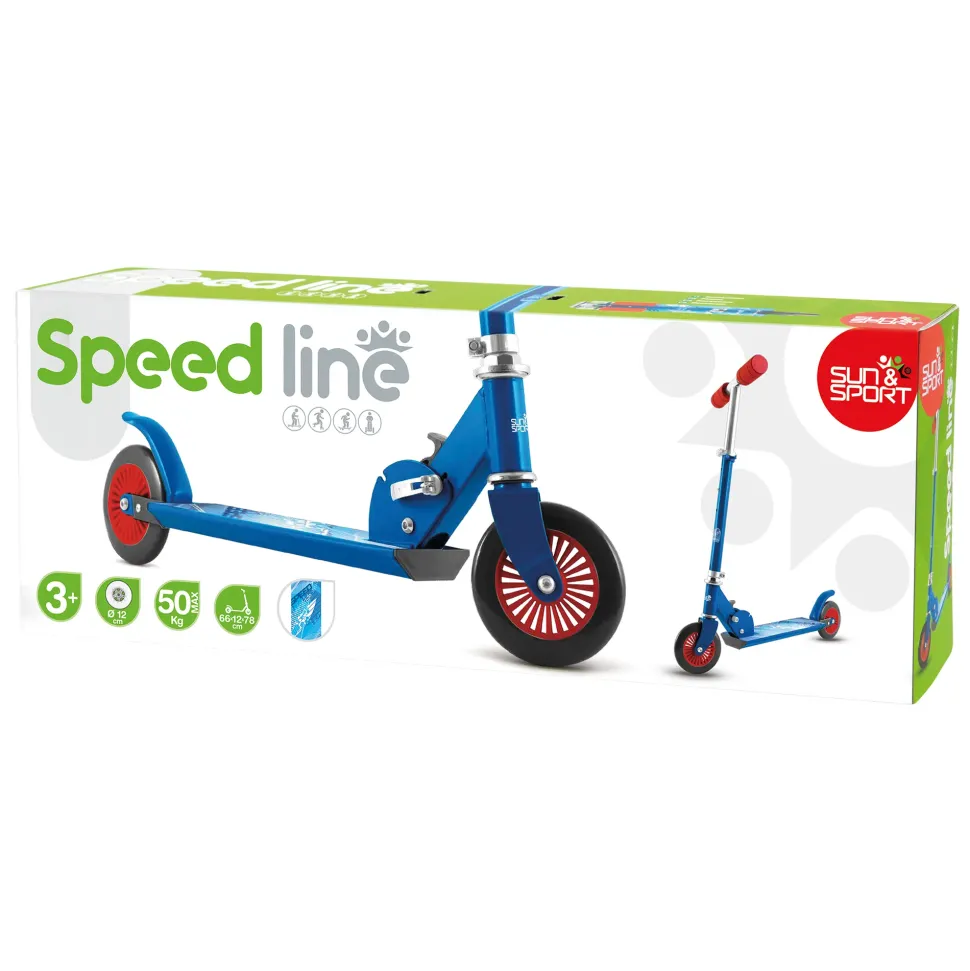 Monopattino Speed Line Ruote 120 Mm Disponibile In 2 Colori