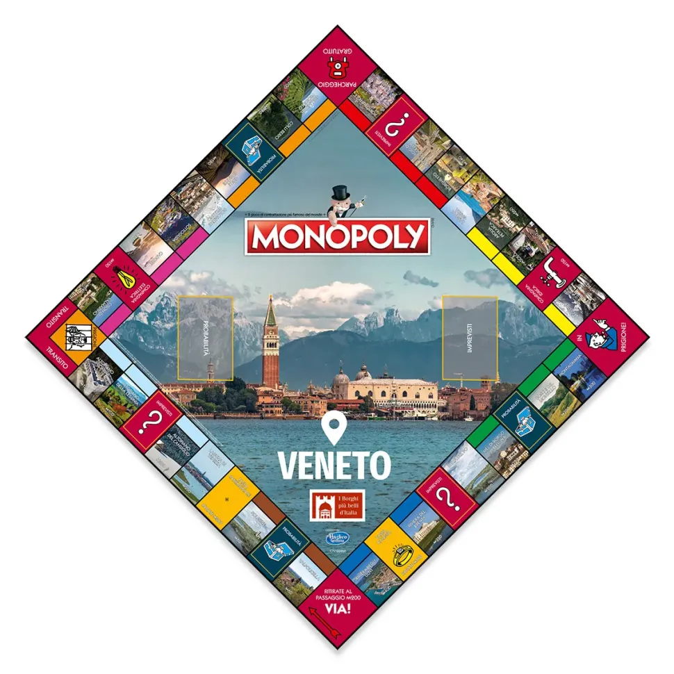Monopoly I Borghi Piu Belli D'Italia Edizione Veneto