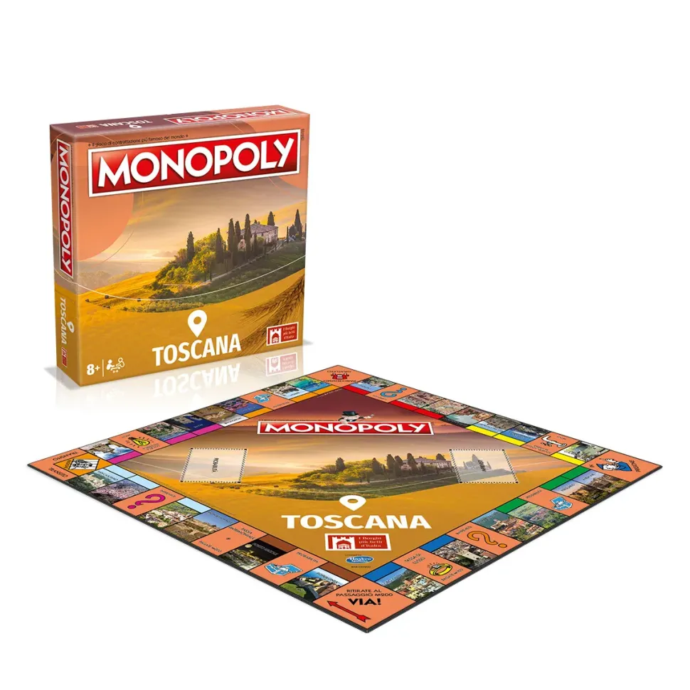 Monopoly I Borghi Piu Belli D'Itallia Edizione Toscana