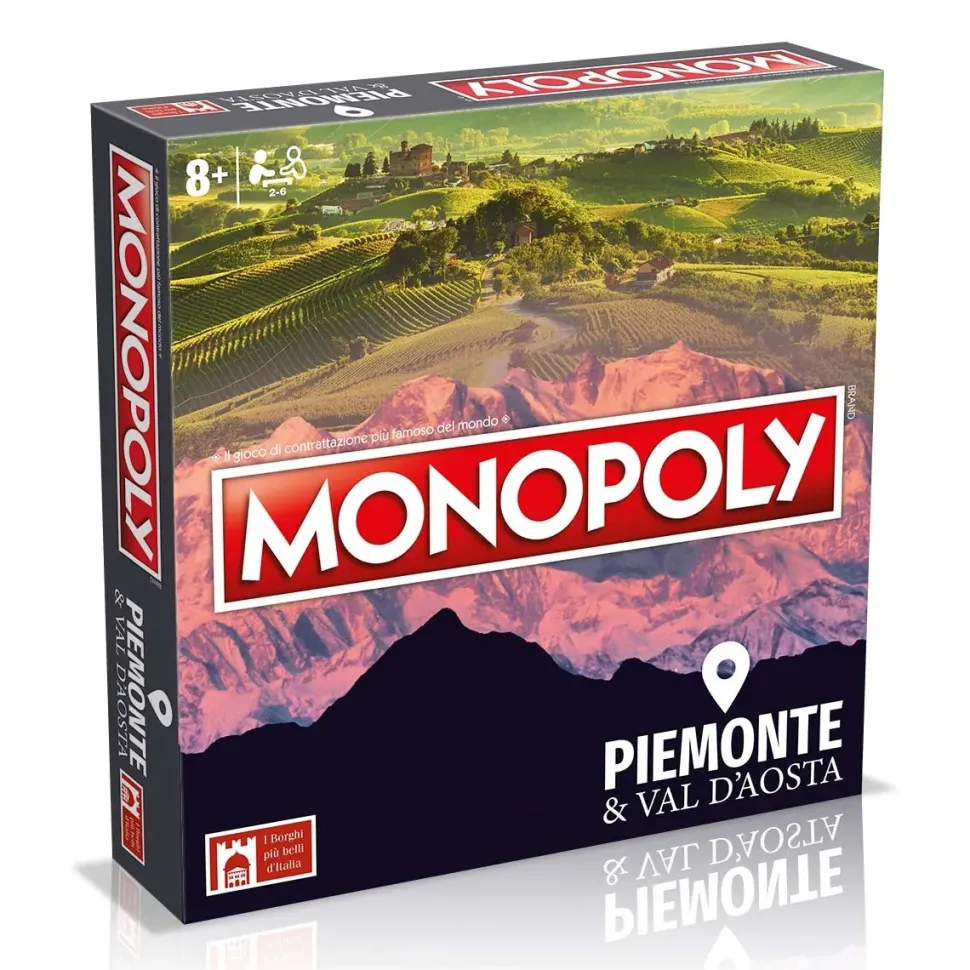 Monopoly I Borghi Piu Belli D'Italia Edizione Piemonte E Valle D'Aosta