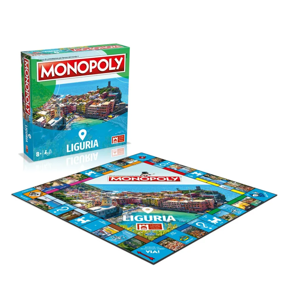 Monopoly I Borghi Piu Belli D'Italia Edizione Liguria