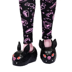 Monster High Draculaura Creepover Party, Bambola Con Outfit Dettagliato E Accessori Per Il Pigiama Party, Cucciolo Di Pipistrello Conte Fabulous Incluso