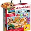 Montessori Baby Legno Puzzle Animals
