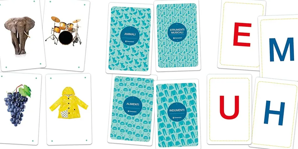 Montessori Carte Alfabeto Tattile