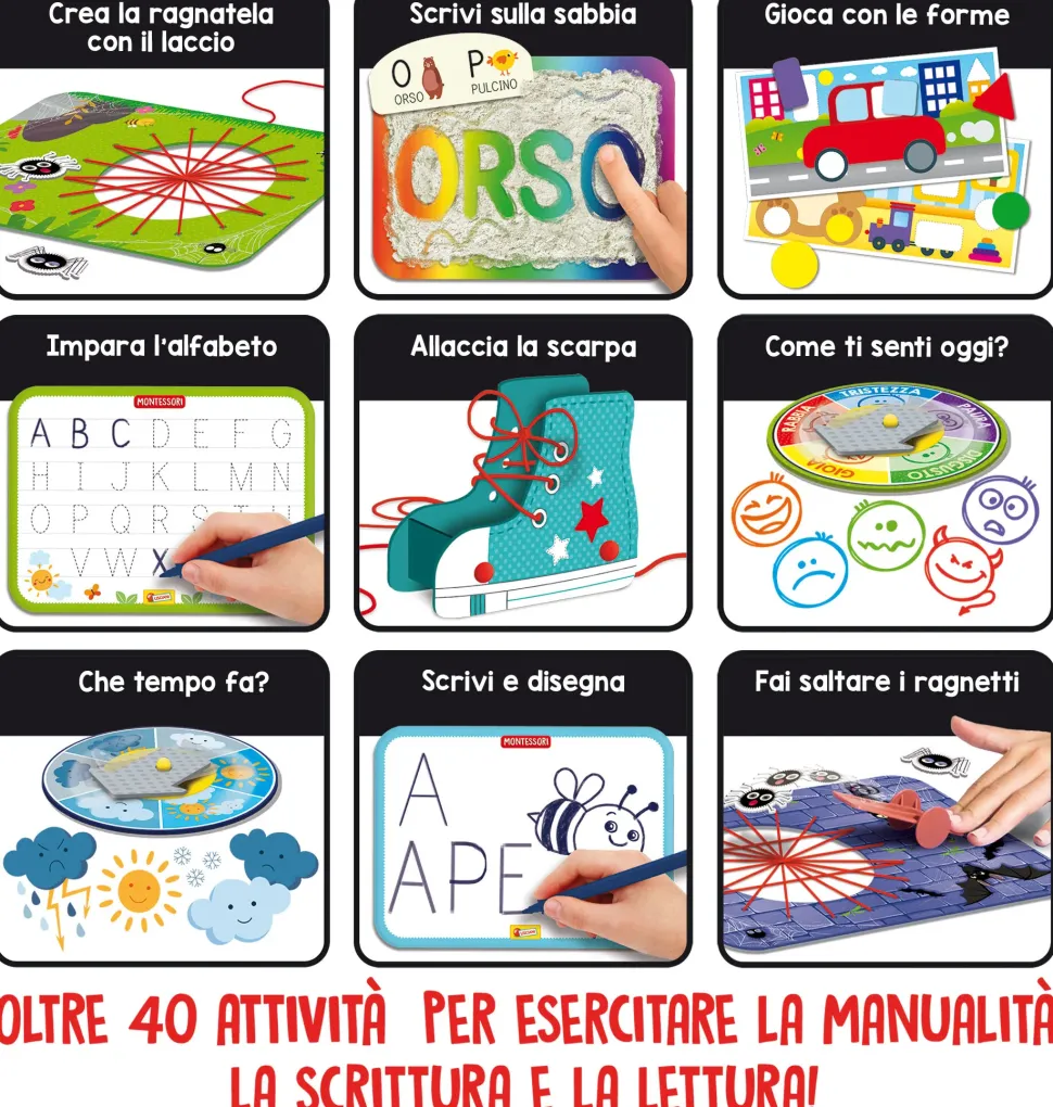 Montessori Il Mio Banchetto Dei Giochi Educativi