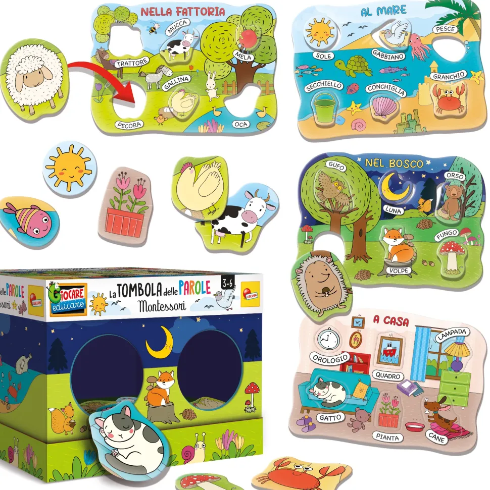 Montessori La Tombola Delle Parole