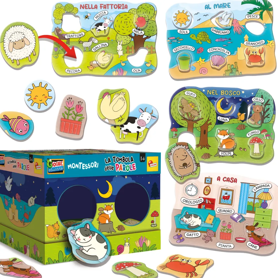 Montessori La Tombola Delle Parole