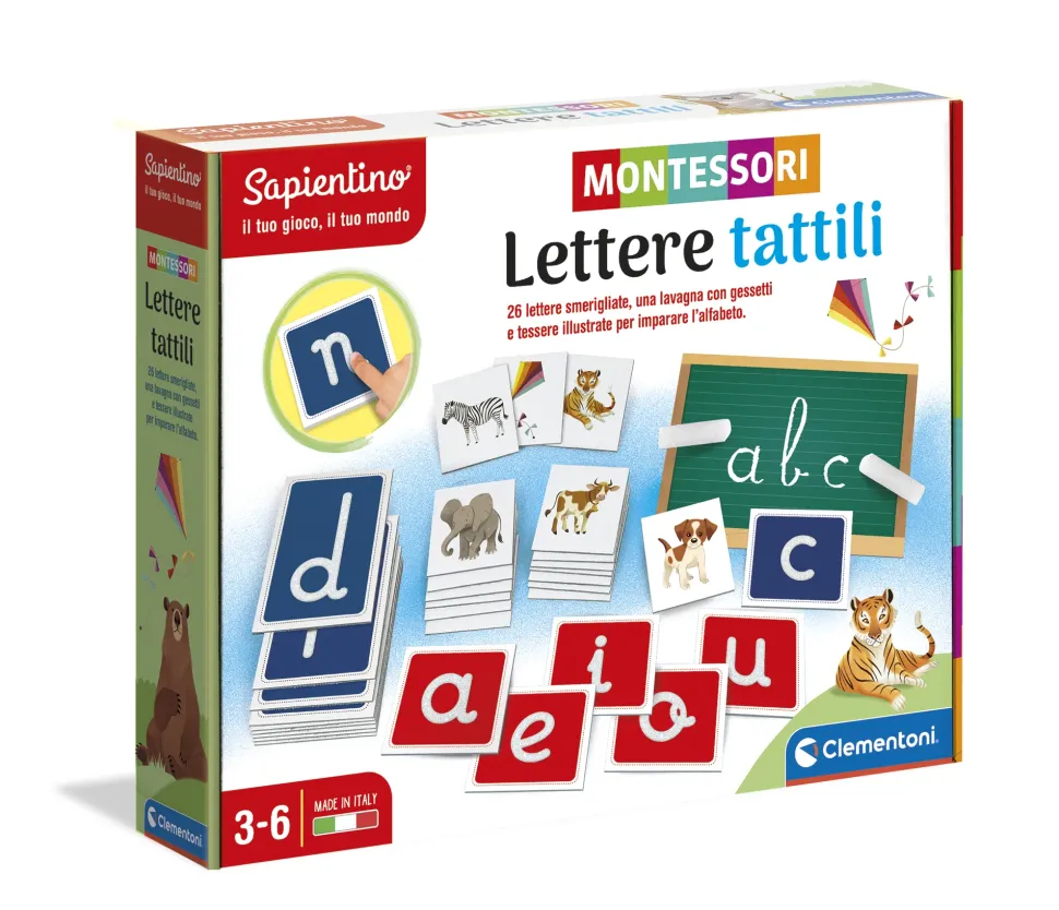 Montessori Lettere Tattili