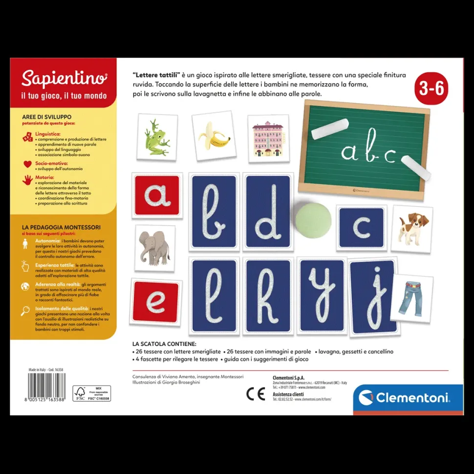 Montessori Lettere Tattili