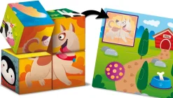 Montessoribaby Legno Cubes And Logic 2 In 1