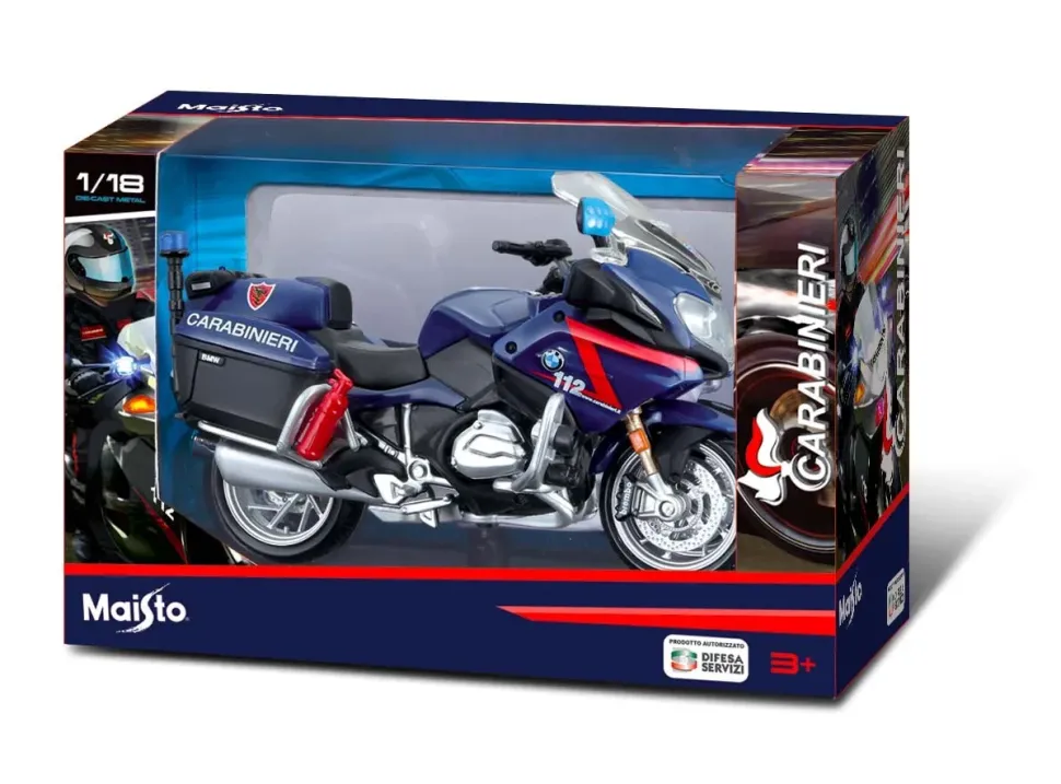 Moto Bmw R 1200 Rt Con Licenza Carabinieri 1:18