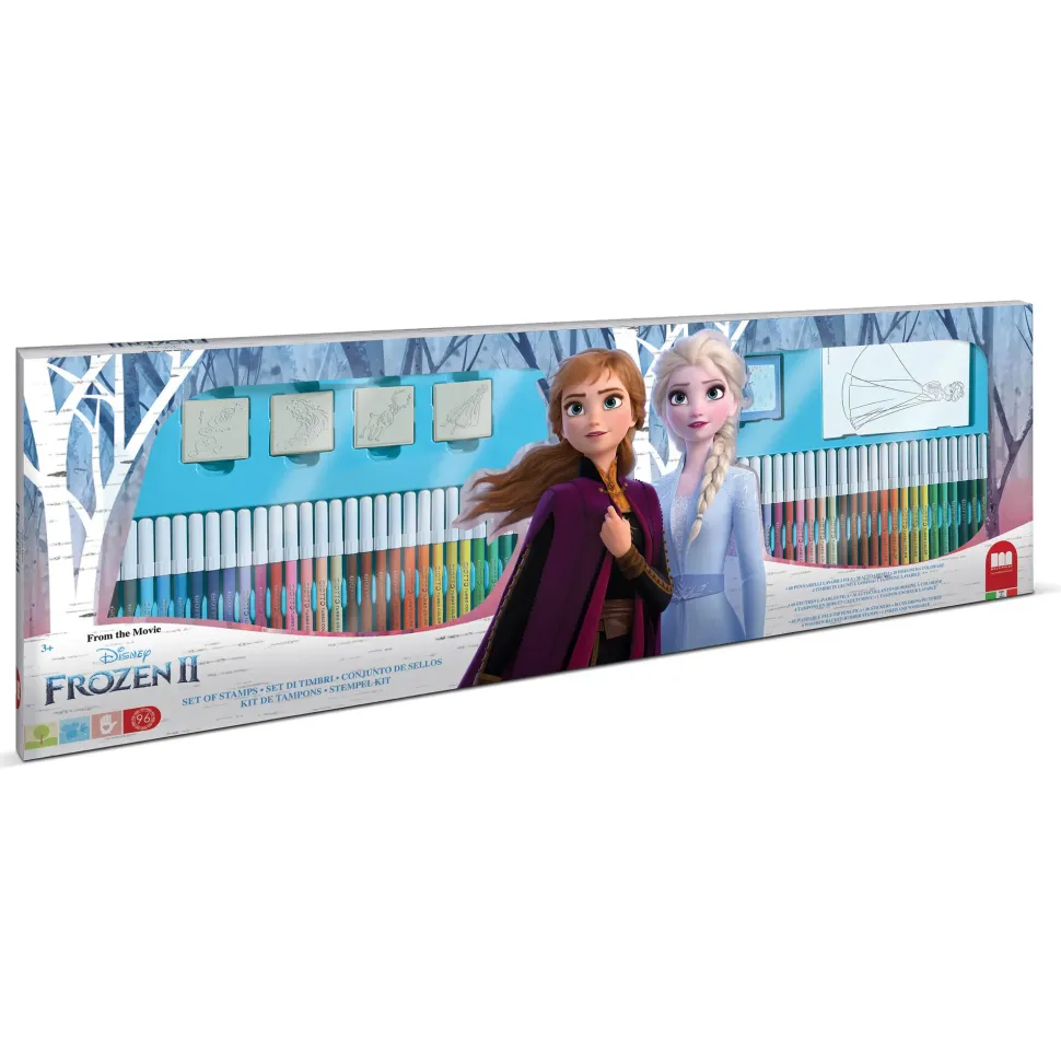 Multiprint Mega Coloring 60 Pennarelli Frozen 2