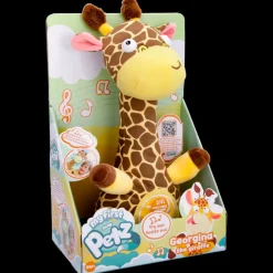 My First Club Petz Georgina La Giraffa| Divertente E Morbido Peluche Che Canta, Balla E Risponde Ai Suoni Giocattolo Regalo Per Bambini E Bambine +2 Anni