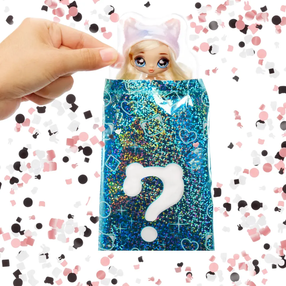 Na! Na! Na! Surprise Minis Serie 2 Bambola Fashion Alta 10 Cm Pacco Misterioso Con Coriandoli Include Bambola Snodata, Vestito E Scarpe