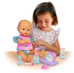 Nenuco Pannolino Magico, Bambola 35 Cm Con Pannolino Con Luci, Inclusi Accessori.