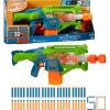 Nerf Elite 2.0, Blaster Lancia-Dardi Double Punch, 50 Dardi Nerf Elite, 2 Caricatori Da 10 Dardi, Blaster Nerf Motorizzato, Dagli 8 Anni In Su