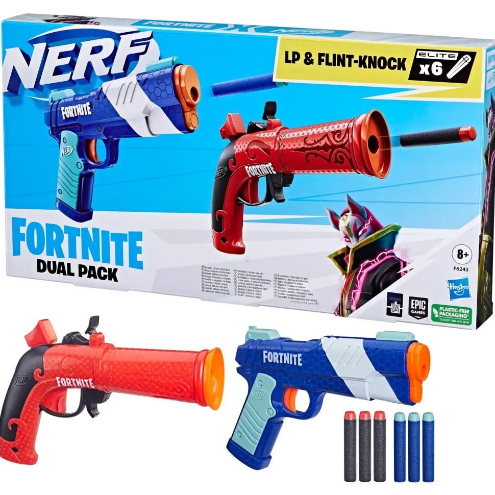 Nerf Fortnite 2 Blaster Fortnite E 6 Dardi Nerf Elite In Gommapiuma