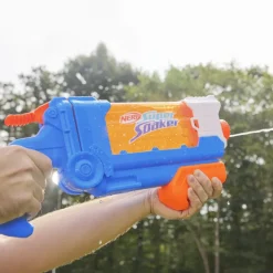 Nerf Super Soaker Flip Fill, Soaker Con 4 Stili Di Spruzzo, Riempimento Rapido, Serbatoio Da 887 Mm, Giochi D'Acqua