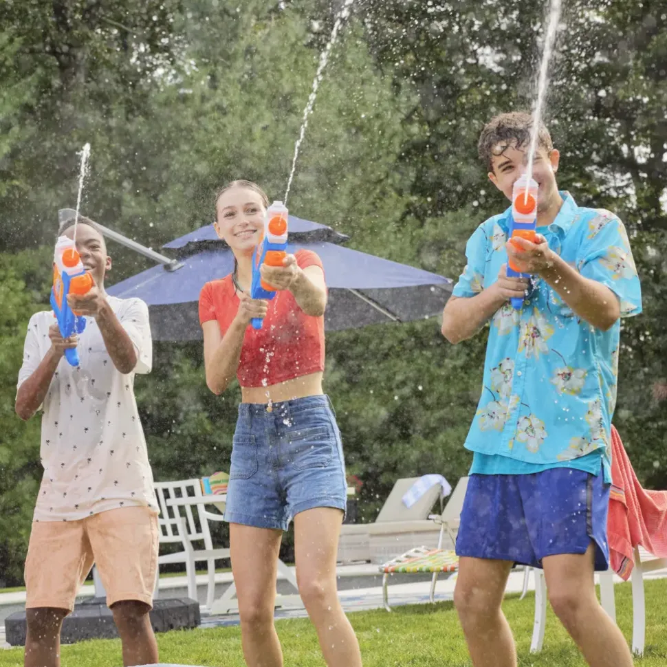 Nerf Super Soaker Flip Fill, Soaker Con 4 Stili Di Spruzzo, Riempimento Rapido, Serbatoio Da 887 Mm, Giochi D'Acqua