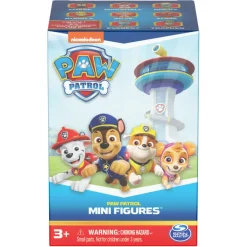 Paw Patrol, Blind Box 10° Anniversario Di Mini Personaggi Collezionabili Da 5 Cm Con Contenitore A Forma Di Torre Di Controllo (I Modelli Possono Variare), Giocattoli Per Bambini Dai 3 Anni In Su
