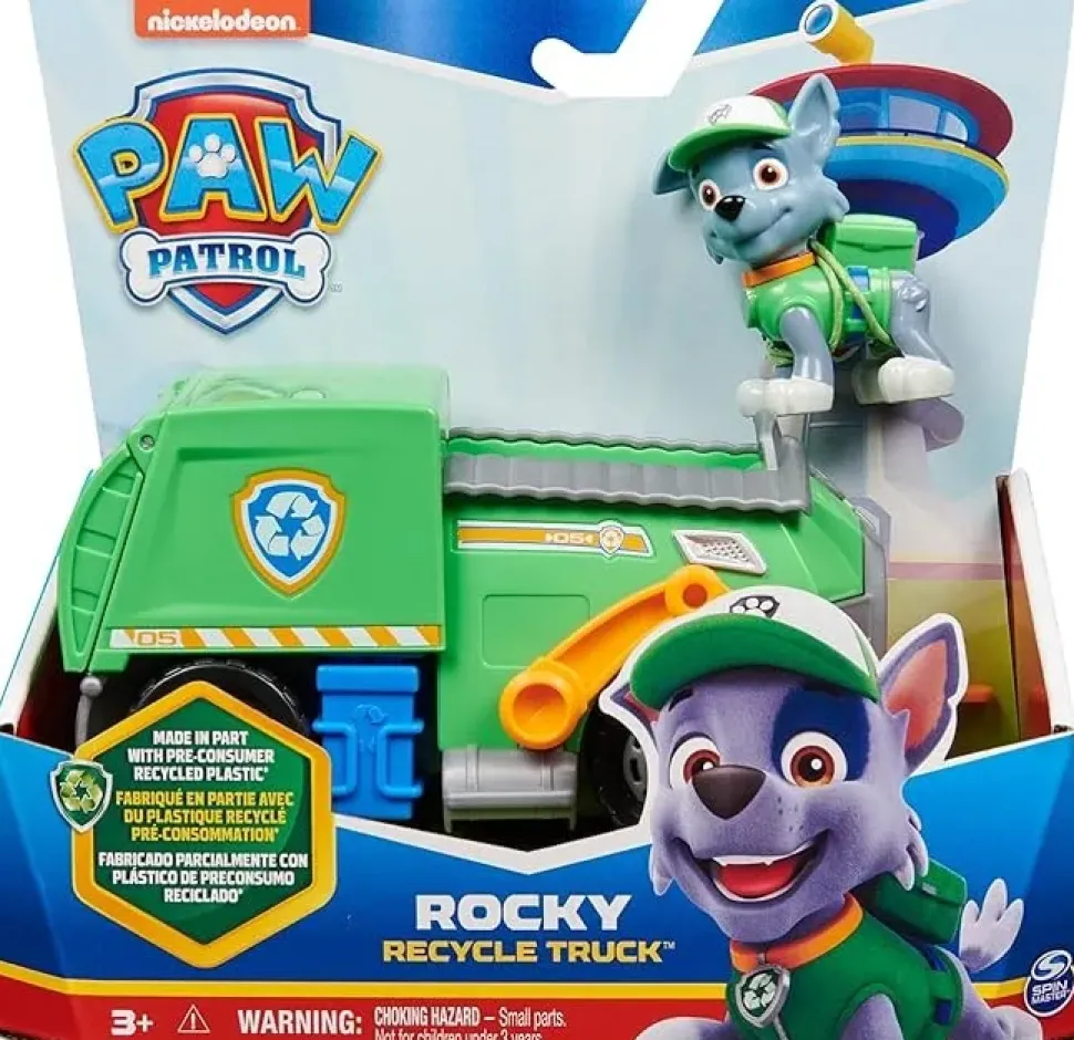 Paw Patrol Camion Dei Rifiuti Di Rocky