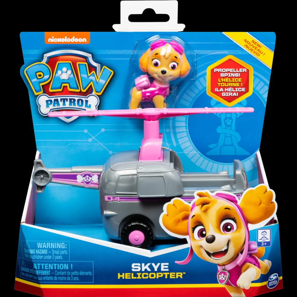 Paw Patrol, Elicottero Di Skye Con Personaggio