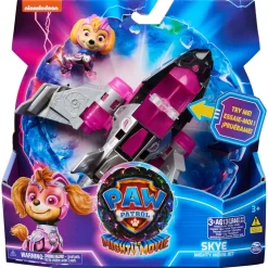 Paw Patrol, Jet Di Skye Tematizzato Paw Patrol: Il Super Film, Con Luci E Suoni, Giochi Paw Patrol Per Bambini E Bambine, 3+ Anni