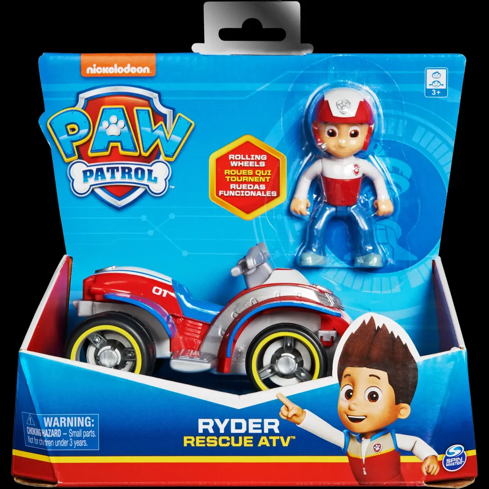 Paw Patrol, Quad Di Salvataggio Di Ryder Con Personaggio