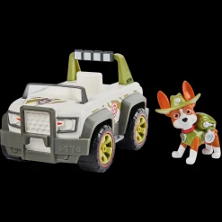 Paw Patrol, Veicolo Jungle Cruiser Di Tracker Con Personaggio