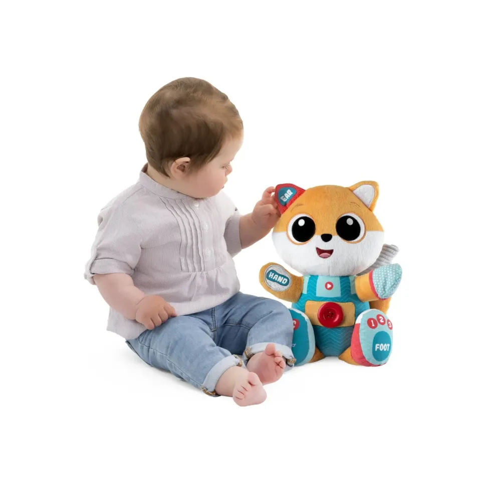 Peluche Evolutivo Foxy La Volpe Abc, 6 Mesi 4 Anni