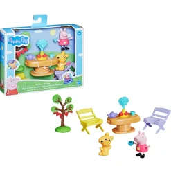 Peppa Pig Gli Spazi Di Peppa Pig, Set Di Accessori Giocattolo Con Il Personaggio Di Peppa Pig E 5 Accessori, Per Bambini Dai 3 Anni In Su