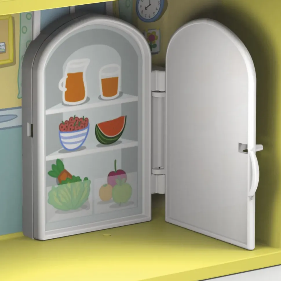 Peppa Pig La Casa Di Peppa Pig, Include Action Figure Di Peppa Pig E 6 Accessori Divertenti, Giocattolo Per Eta Prescolare Dai 3 Anni In Su