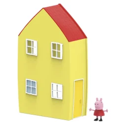 Peppa Pig La Casa Di Peppa Pig, Include Action Figure Di Peppa Pig E 6 Accessori Divertenti, Giocattolo Per Eta Prescolare Dai 3 Anni In Su