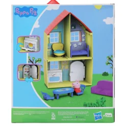 Peppa Pig La Casa Di Peppa Pig, Include Action Figure Di Peppa Pig E 6 Accessori Divertenti, Giocattolo Per Eta Prescolare Dai 3 Anni In Su