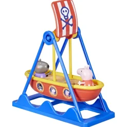 Peppa Pig La Giostra Veliero Di Peppa Pig, Playset Con Action Figure Di Peppa Pig, Giocattoli Per Bambini E Bambine