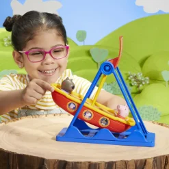 Peppa Pig La Giostra Veliero Di Peppa Pig, Playset Con Action Figure Di Peppa Pig, Giocattoli Per Bambini E Bambine