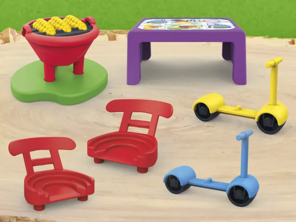 Peppa Pig La Roulotte Di Peppa Pig, Playset Con 6 Accessori E 3 Action Figure