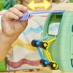 Peppa Pig La Roulotte Di Peppa Pig, Playset Con 6 Accessori E 3 Action Figure