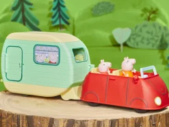Peppa Pig La Roulotte Di Peppa Pig, Playset Con 6 Accessori E 3 Action Figure
