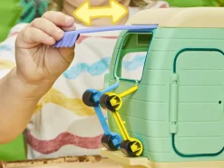 Peppa Pig La Roulotte Di Peppa Pig, Playset Con 6 Accessori E 3 Action Figure