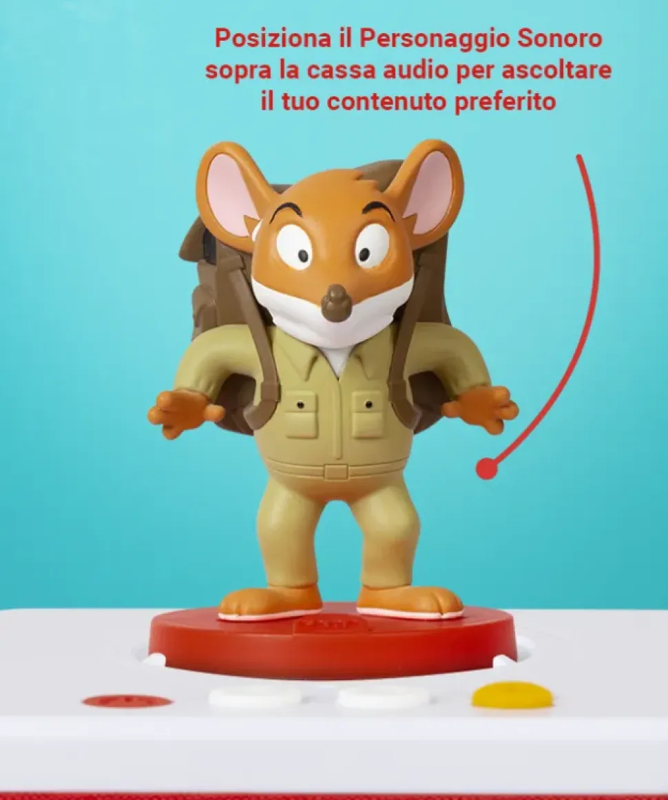 Personaggio Sonoro Faba Quattro Topi Nella Giungla Nera Geronimo