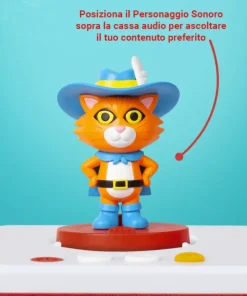 Personaggio Sonoro Il Gatto Con Gli Stivali Faba