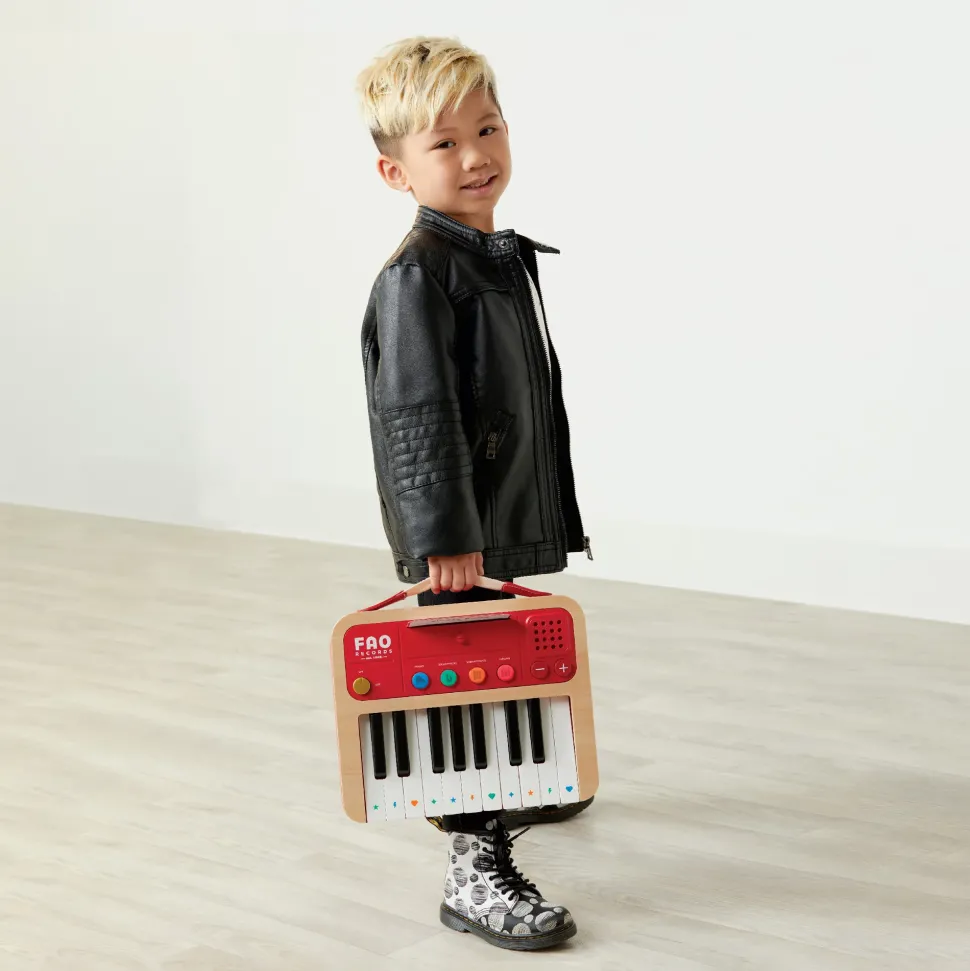 Pianoforte Elettronico In Legno Fao Schwarz