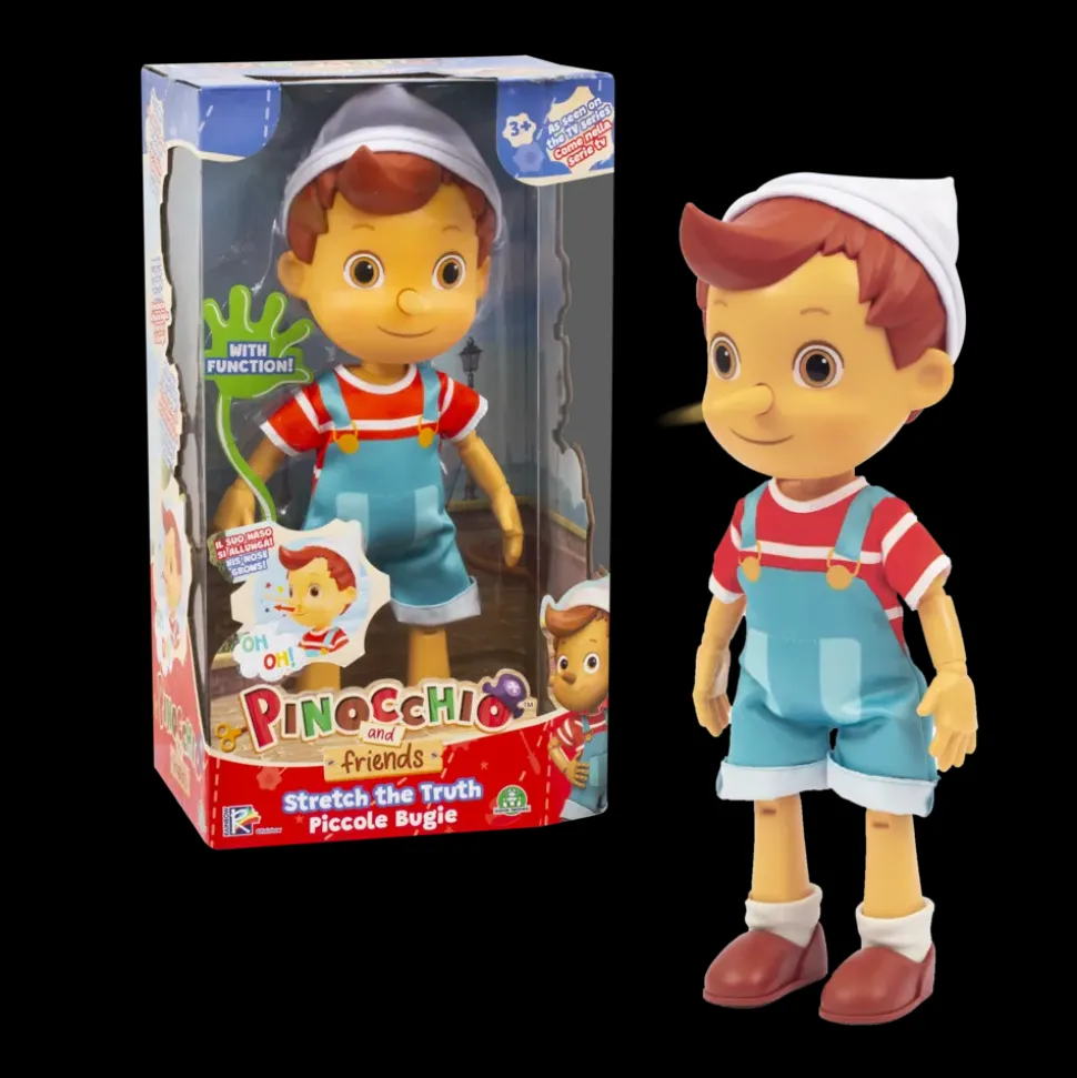 Pinocchio Bambola 32 Centimentri Con Naso Allungabile