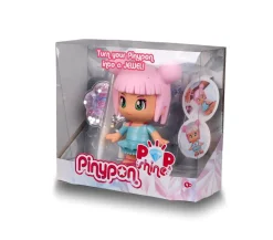 Pinypon Pop & Shine, Personaggio Pinypon Da 17 Cm, Con Oltre 500 Cristalli Colorati, Per Bambine/I Da 4 Anni