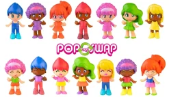 Pinypon Rainbow Tube, Tubo Con 7 Personaggi Pinypon Colori Arcobaleno;