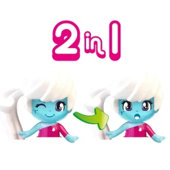 Pinypon Terrific My Monsters & Me, Personaggio Pinypon Fantasma E 3 Animali Domestici, Con Accessori. Per Bambine/I Da 4 Anni