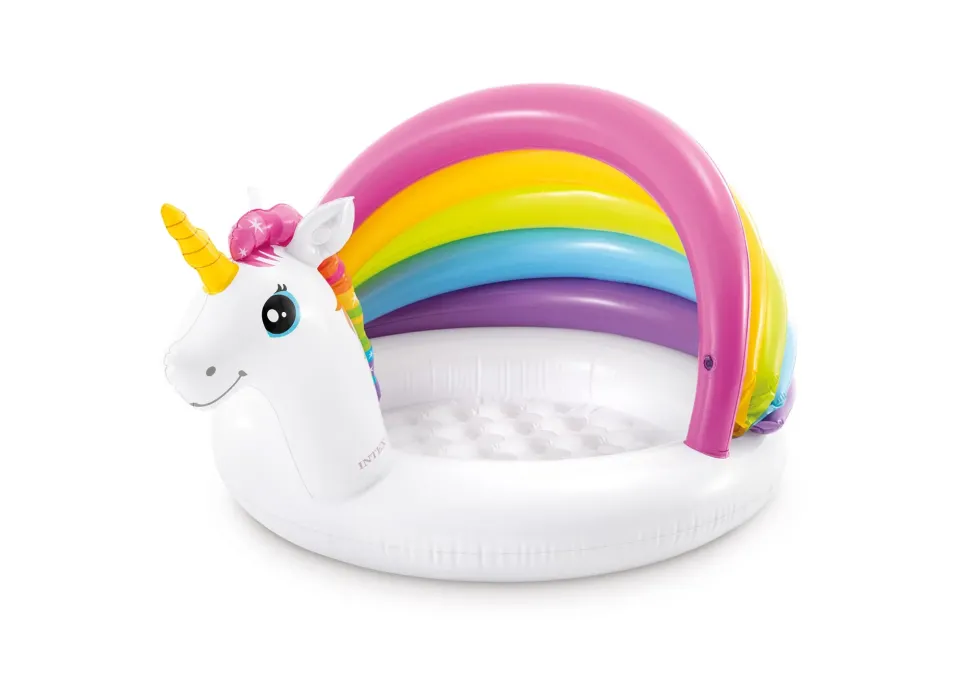 Piscina Baby Pool Unicorno Cm 127X102X69